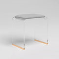 Clear Acrylic Multifunctional Vanity Stool