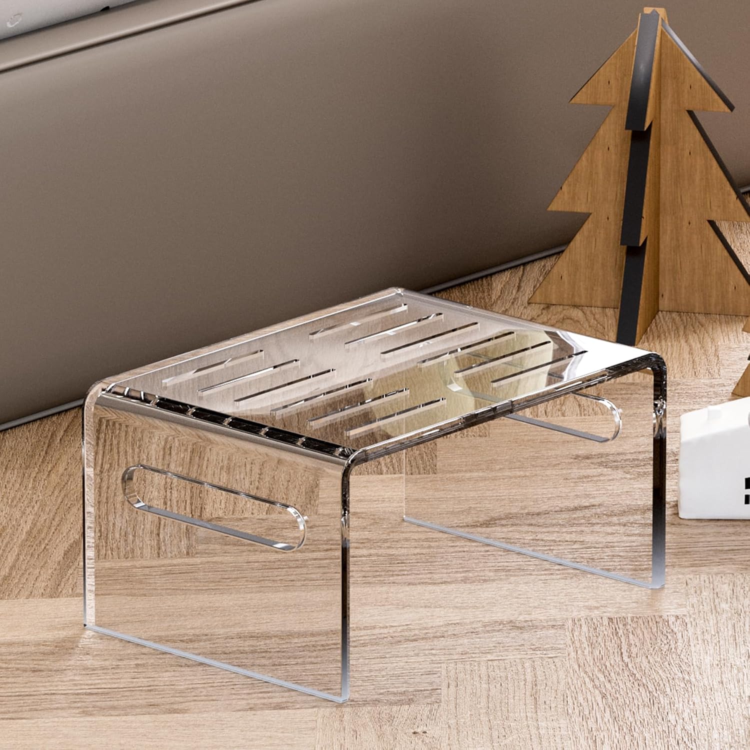 Clear Acrylic Non-Slip Kids Step Stool